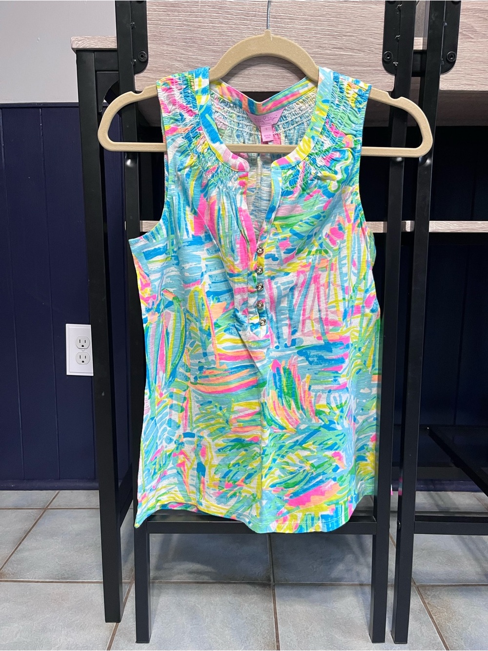 Lilly Pulitzer Nautical Essie Tank